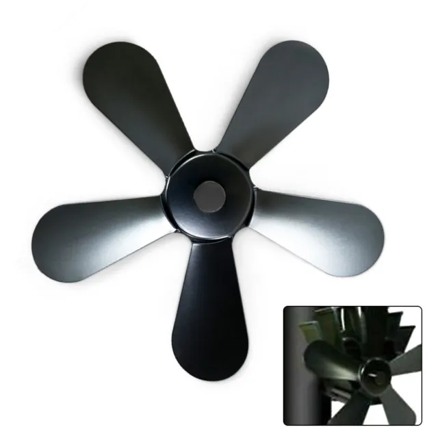 Easy to Install Replacement Fan Blades for Thermal Power Oven Fan Iron Grey