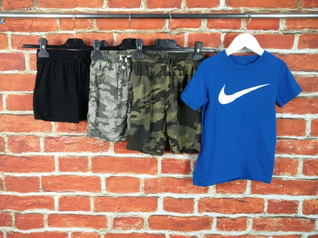 Boy Bundle Age 5-6 Years Nike J Lewis Next T-Shirt Shorts Sport Camouflage 116Cm