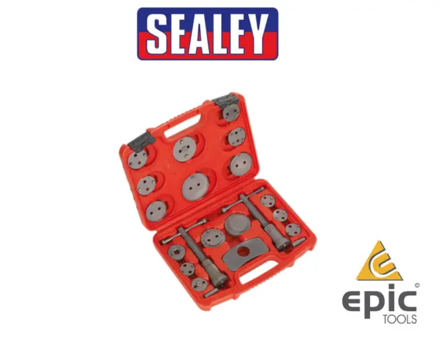 Sealey 21 Piece Brake Caliper Rewind Tool Kit VAG/VW/AUDI, VS0282