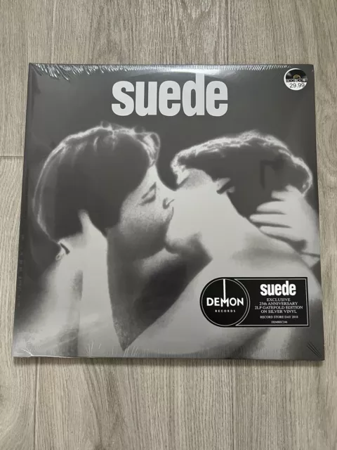 Suede 25th DEBUT RSD Record Store Day 2018 SILVER Vinyl LP Album SEALED