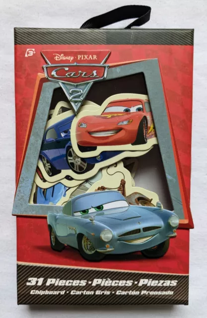 Disney Cars 2 acentos de álbum de recortes caja de aglomerados de EK Success Lightning McQueen