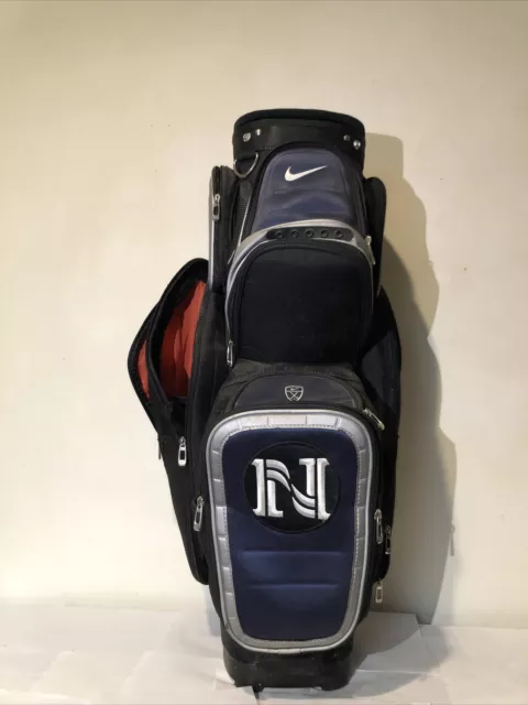 NIKE 14 WAY divider Golf Cart Bag Navy Blue/ Gray/ Black $99.99 - PicClick