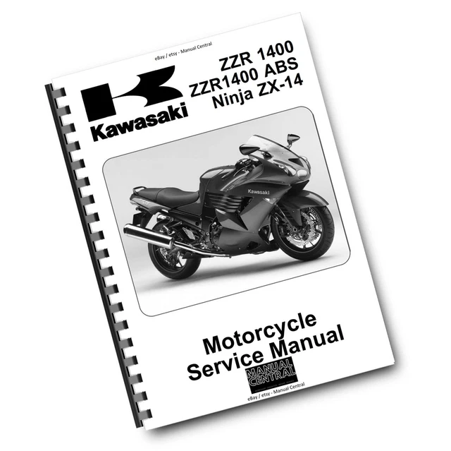 KAWASAKI 2006 2007 - Zzr 1400 Abs Ninja Zx-14 - Workshop Service
