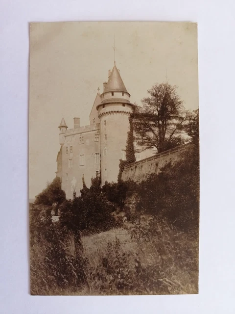cpa photo card 1923 CHÂTEAU FORT DE MERCUÈS (Lot) CASTLE of FRANCE SCHLOSS