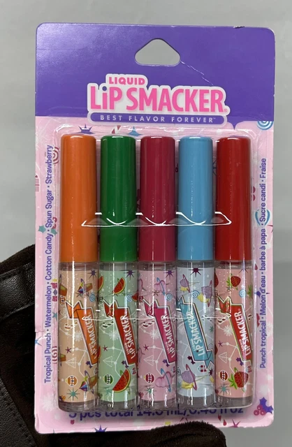 Lip Smacker Liquid Best Flavor Forever 5 Pack Liquid Lip Gloss (C7)