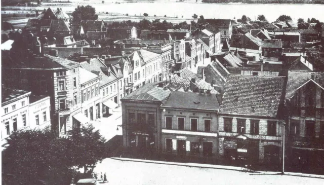 Kolmar in Posen/ Chodzież- Blick über die Stadt 1928