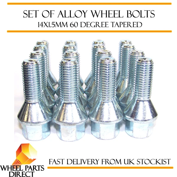 Wheel Bolts & Locks for Renault Clio Sport 197 [Mk3] 06-09 on Aftermarket Wheels