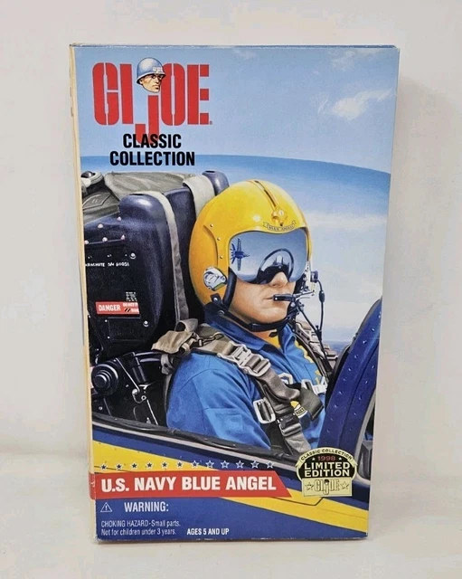 ミリタリー G.I. Joe U.S. Navy Blue Angel GI JOE CLASSIC Collection US Navy Blue Angel Pilot Figure