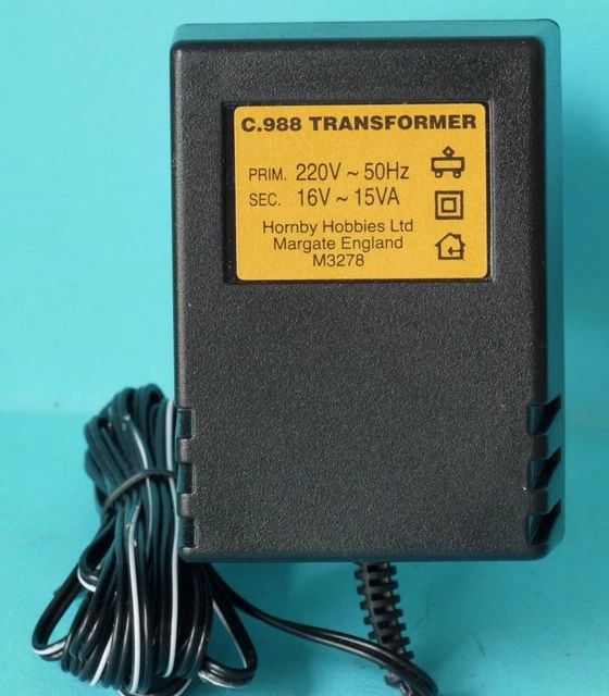thumbnail image 2 of Scalextric Hornby Digital UK Mains Transformer – C7024 PSU (compatible With P9300W) 2 of 6