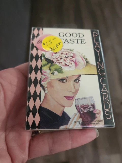 Bicycle Coca Cola Good Taste Playing Cards