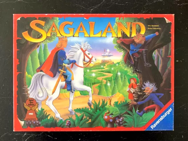 Sagaland Ausgabe 1994 - Ravensburger - 100% Vollständig - Guter Zustand - TOP!!