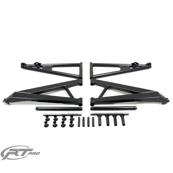 RT Pro RTP5201519 Black Powder Coated Arm Kit Bundle For Polaris RZR XP 900