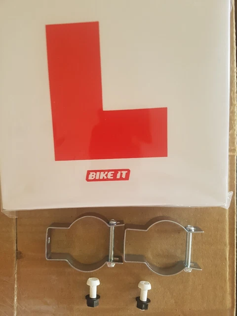 Bike It Anteriore Forcelle Piastra L con Staffe Rigido 2MM Spesso