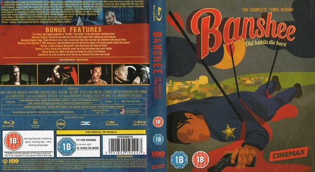 BANSHEE: THE COMPLETE Third Season (DVD, 2016, 4-Disc Set