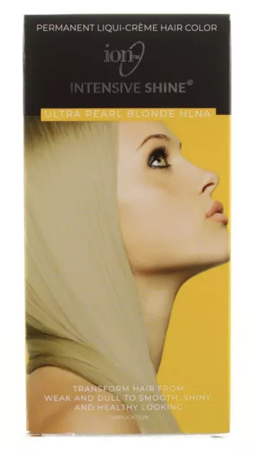 Ion Intensive Shine Permanent Liqui-Creme Hair Color Ultra Pearl Blonde Hlna