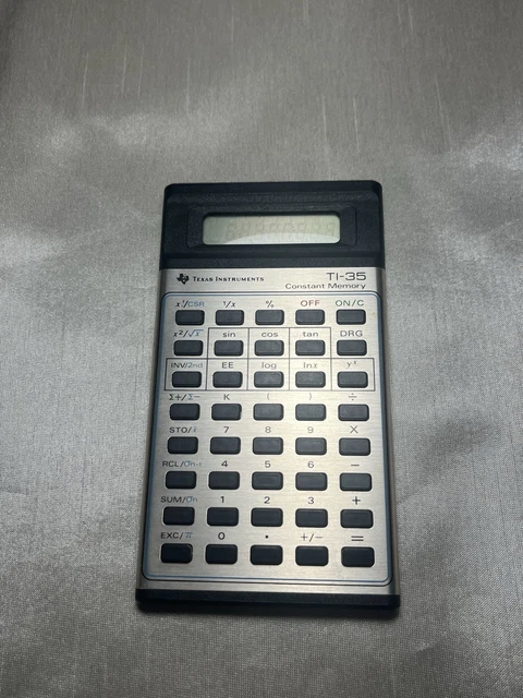 Calculatrice Vintage Electro Calcul 80MS – 1978 – Neuve En Boîte (Hong Kong)