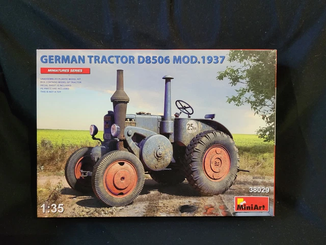 MINIART 38029 GERMAN Tractor (aka Lanz) D8506 Mod. 1937 1/35 EUR 28,50 ...