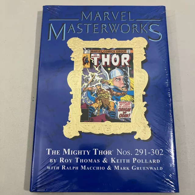 Marvel Masterworks The Mighty Thor Volume 286 2019 SEALED HCDJ Limited Edition