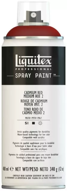 Liquitex Spray Paint 4452151 Cadmium Red Medium 2 400 ml