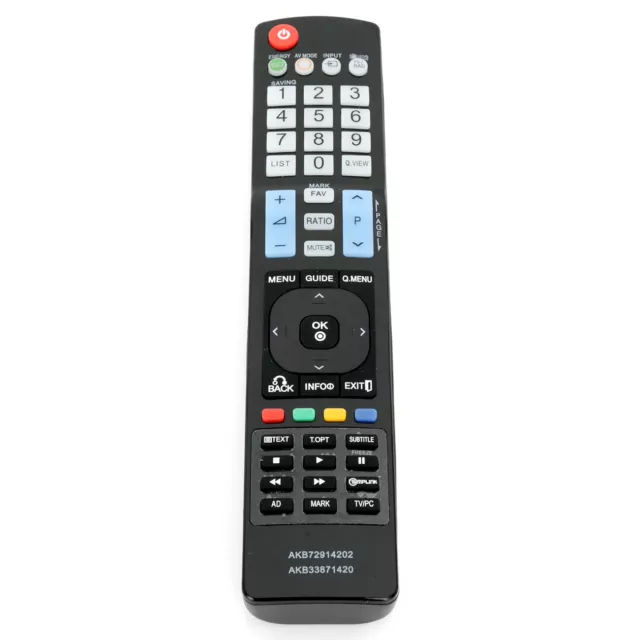 Nuevo Mando a distancia de repuesto AKB72914202 AKB33871420 apto para LG TV