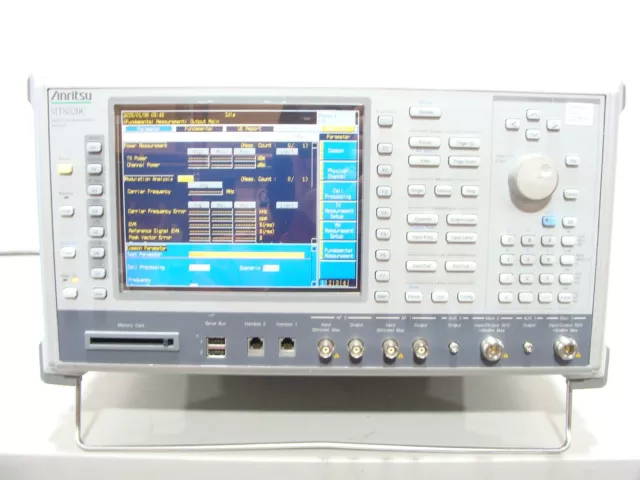 Anritsu MT8820C Radio Kommunikation Analysator + LTE Fdd & Spectrum Monitor