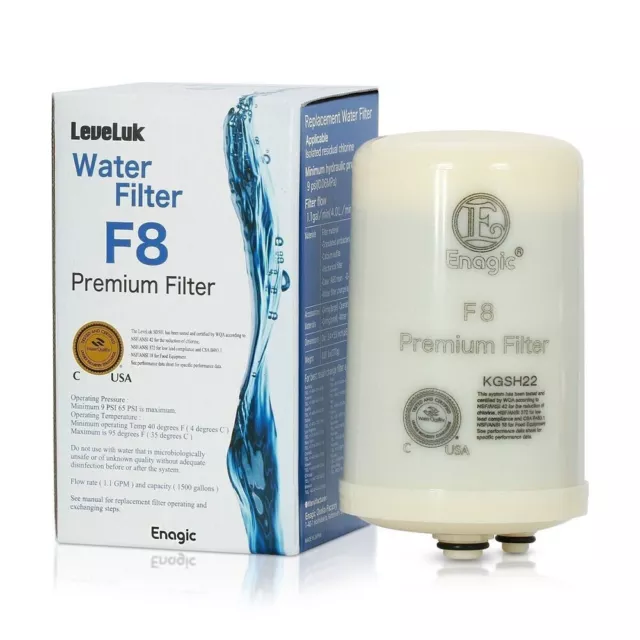 Enagic F8 High Grade Water Filter for Leveluk K-8 Oxidizing Machine KANGEN8, New