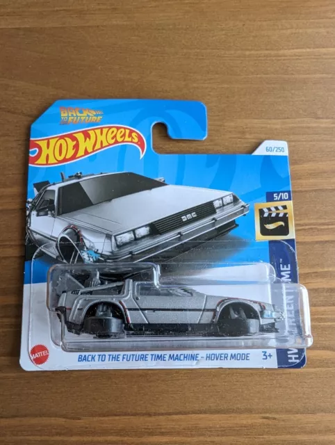 Hot Wheels Back To The Future Time Machine - Hover Mode - Short Card