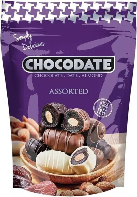 Chocodate RichSilky Chocolate Golden RoastedAlmond 250G World Wide