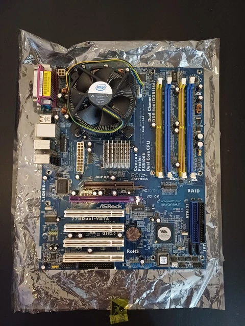 Asrock 775dual Vsta Asrock 775 Ddr3 ASROCK 775DUAL-VSTA VIA Pt880  AGP/PCIE/IDE/ATA Ddr Socket 775