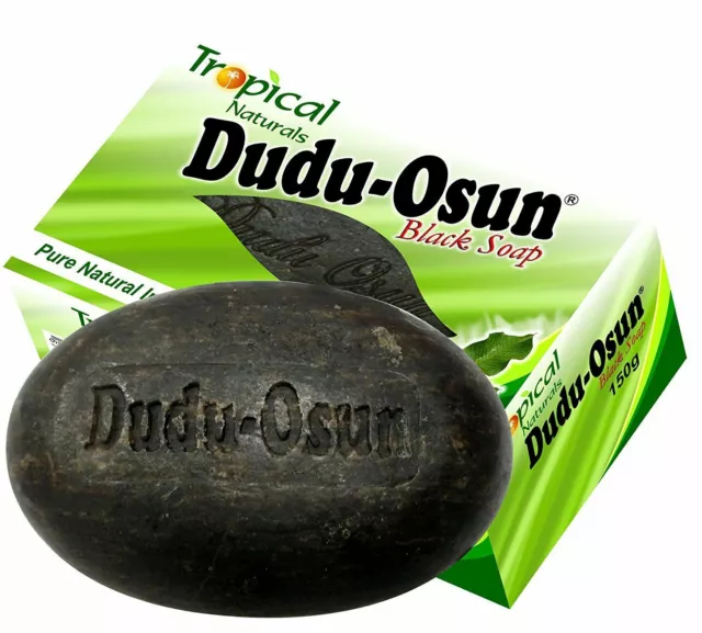 Dudu Osun Black Soap Anti Acne,Blemish,Psoriasis,Eczema 100% Natural