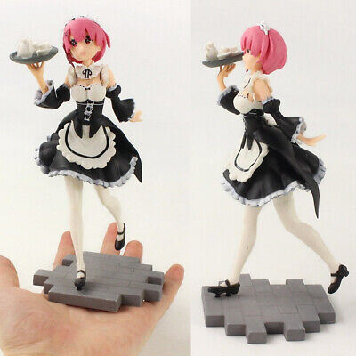 Anime Sexy Rem Ram Action Figure Car Ornaments Collection Doll Model Toys