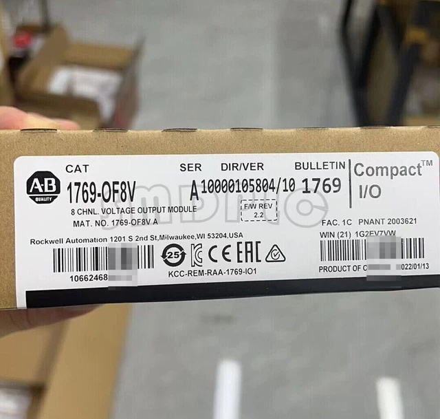 1769-OF8V AB SER A CompactLogix 8 Pt output module 1769OF8V 1769OF8V GN