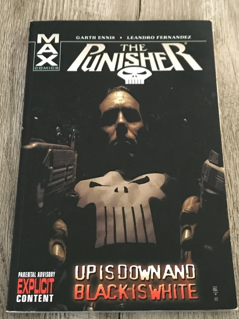 Punisher MAX Volume 4 Up is Down and Black is White softcover tpb 2006 Marvel