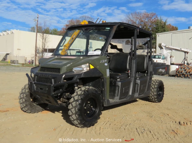 2019 Polaris RANGER XP CREW 900 4WD Industrial Utility Dump Cart ATV UTV