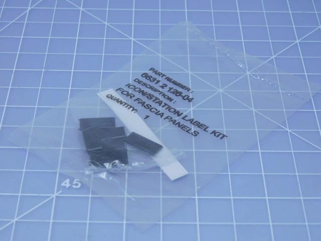 Lot of 400 Commscope 66312126-04 Icon/Station Label Kit T142099