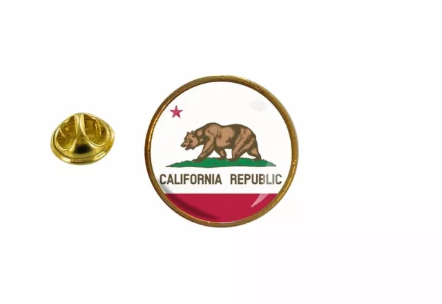 pin flaggen pins anstecker Anstecknadel rund fahne usa amerika kalifornien