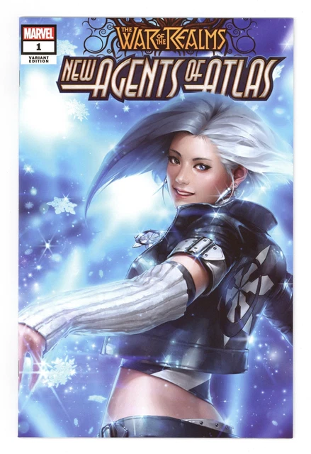 War of the Realms New Agents of Atlas #1 Lee Comic Mint 2nd Printing NM 9.4 2019