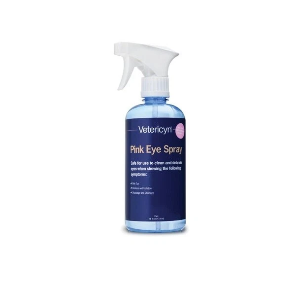 Rosa Occhio Spray per Animali Domestici Utilizzare Solo Non Umano