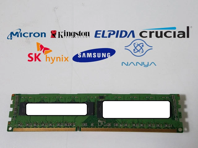 Lotto Di 5 Major Brand 8 GB DDR3L-1333 PC3L-10600R 2Rx8 1.35V Dimm Server RAM