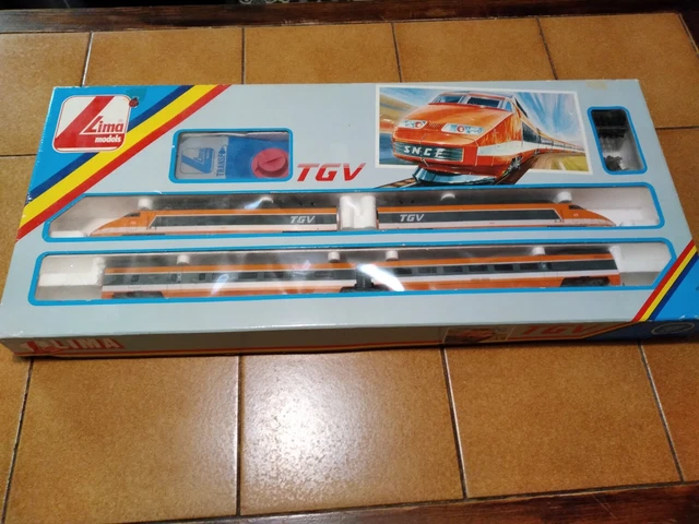 Coffret De Train Lima - Trans Europe Express - 3 éléments - Locomotive Diesel RTG (occasion)