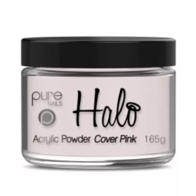 Halo By Pure Nails Acrylic Powder Cover Pink 45g & 165g