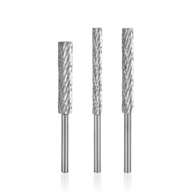 Ensemble d'outils de bavure rotatifs HSS de haute qualité pour sculpture sur bo