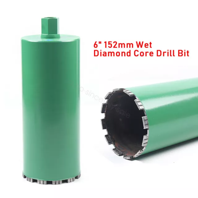 6" Wet Diamond Core Bit for Drilling Wire Mash Steel Reinforced Concrete