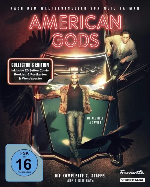 "American Gods" - die komplette Staffel 2 [Blu-Ray] - NEU & OVP!