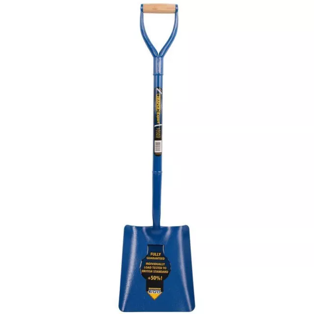 Draper Expert Solid Forged Contractors Square Mouth Shovel 64327