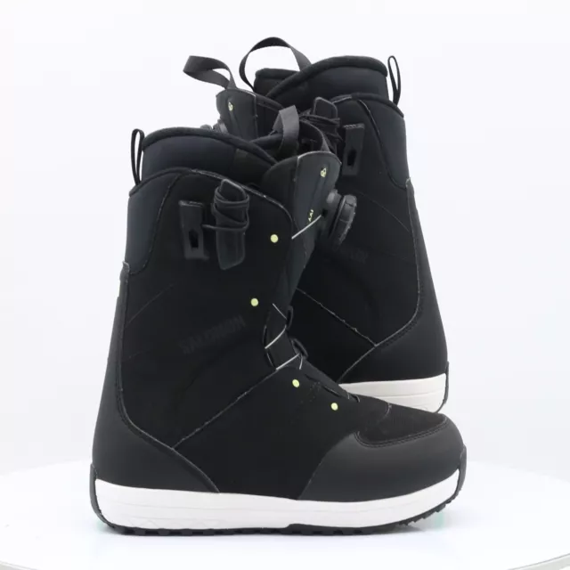 Botas De Snowboard De Mujer Salomon Ivy Boa Sj Negras Blancas Reino Unido 4 Precio De Venta Sugerido Por El Fabricante £240 Js 2