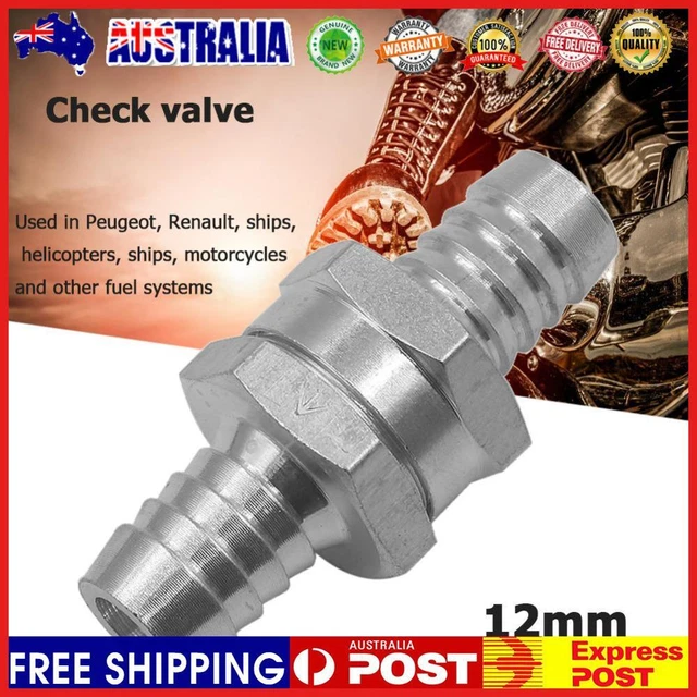 ALUMINIUM ALLOY FUEL Non Return Check Valve One Way Air Compressor ...