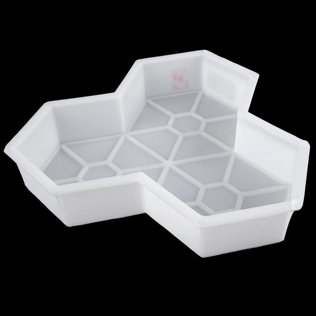 Path Maker Delicate Reusable Durable Garden Pavement Brick Mould White