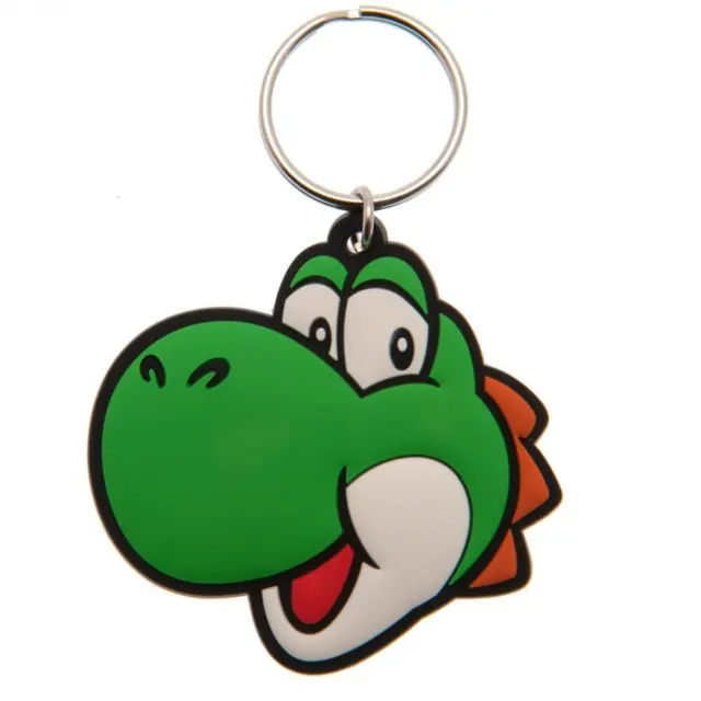 Porte-clé Mario nintendo luigi toad Yoshi princesse Ref 16 Noir en