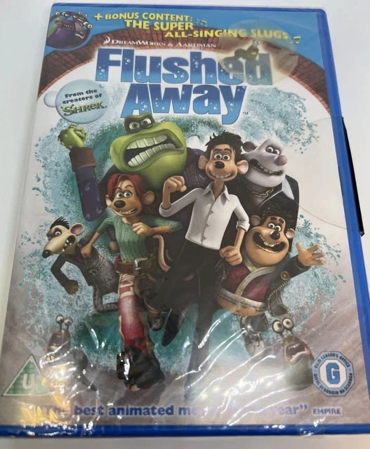 FLUSHED AWAY DVD New and Sealed £7.99 PicClick UK